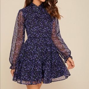Ditsy floral dress